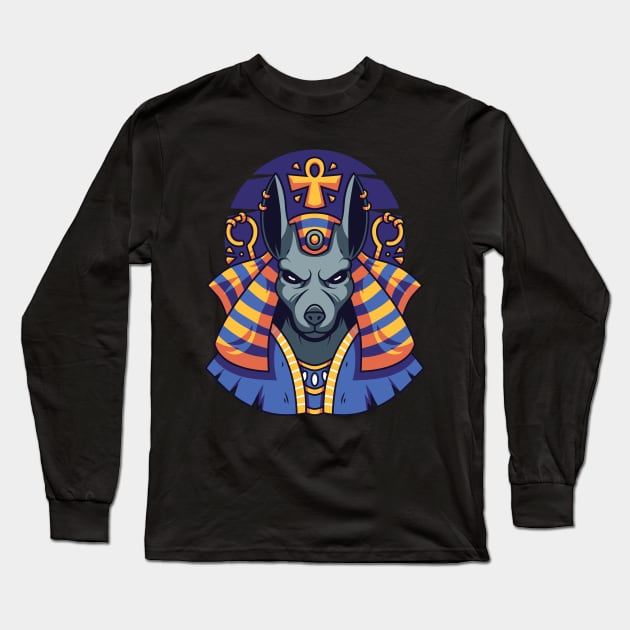 Anubis Long Sleeve T-Shirt by yellowline